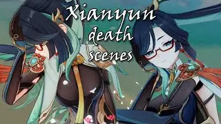 Xianyun death scenes - Genshin Impact (English voice)