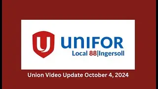 October 4, 2024 Video update