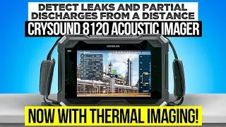 Detect leaks 10x faster with this CRYSOUND Acoustic Imager