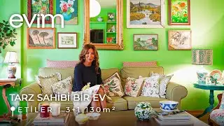 A Tour of a Colorful, Non-Standard 130 m² House in Etiler