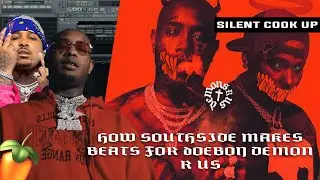How Southside makes Beat for Doeboy Demon r us with Cultist [Silent Cookup]