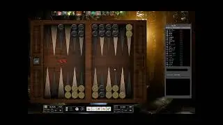 5pt backgammon match on greedygammon