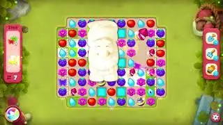 GardenScapes hard level 2867 19 moves no boosters