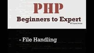 PHP File Handling with write, read and append