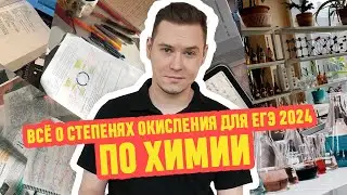 Всё о степенях окисления для ЕГЭ 2024 по химии