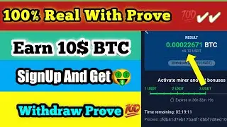 New Bitcoin Mining site 2021 | Earn 10$ Btc | New Btc Airdrop 2021