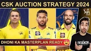 CSK AUCTION STRATEGY 2024 | CSK TARGET PLAYERS | RETAINED AND RELEASE PLAYERS LIST | IPL 2024 TRADE