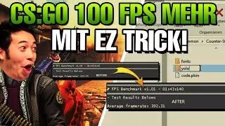BIS ZU 100 FPS MEHR in CS:GO mit einem einfachen TRICK! (bereits fixed am 26.11.2021)