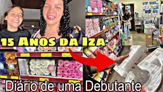 😭ITENS PARA O ANIVERSÁRIO DE 15 ANOS DÁ IZA|DIARIO DE UMA DEBUTANTE POBRE