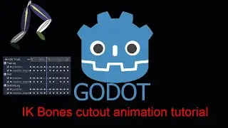 GODOT how to use IK Bones to do cutout animation