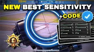 Pubg mobile sensitivity settings🔥new zero recoil sensitivity + code ☑️