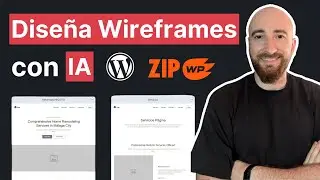 Webs Personalizadas con IA en WordPress | Wireframes | Tutorial ZipWP