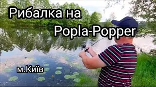 Попла - Попер,👍 снасть якою обловив👌 старих  рибаків на таємній водоймі в центрі Києва🤣