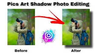 Shadow behind the image | picsart shadow photo editing | picsart shadow photo editing tutorial...