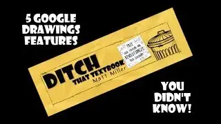 5 Google Drawings features you don't know about