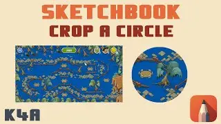SketchBook How to crop an image into a circle