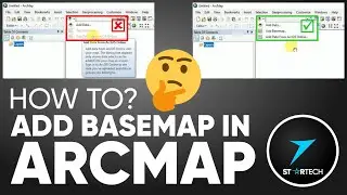 How to Add BaseMap in ArcMap | How to Display/Activate/Enable Add BaseMap Option in ArcMap | ArcGIS