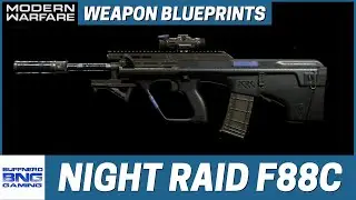 Night Raid F88C - Weapon Blueprint  - Call Of Duty Modern Warfare