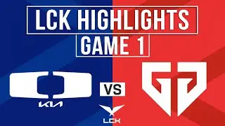 DK vs GEN Highlights Game 1 | LCK 2024 Summer Playoffs | Dplus KIA vs Gen.G