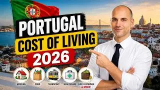 🇵🇹 Cost of Living in Portugal 2026: Rent, Food, Healthcare, Tax & Best Cities