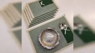 اجمل مفارش السفرة بشكلها الجديد 🍽