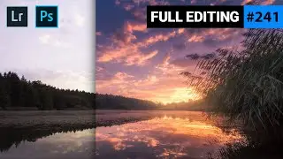 Creating a Vibrant HDR Photo using Lightroom & Photoshop | QE 