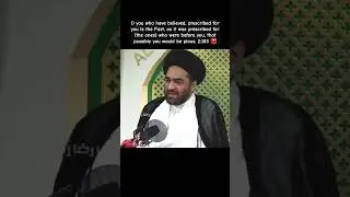 Philosophy of fasting | Maulana Syed Ali Raza Rizvi #Ramadan #maulanasyedalirazarizvi