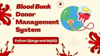 Blood Bank Donor Management System using Python Django and MySQL | PHPGurukul