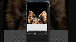 Extending your images with Generative Fill in #Photoshop