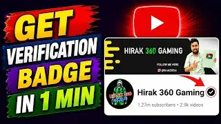 Youtube verification badge apply 2026 | How to get verification badge on youtube in 2026 | Yt Tick