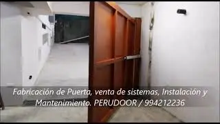 puertas automaticas para garaje Levadizas Seccinal batiente Peru