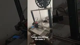 Ender 3 bed size 400x400 testing