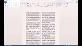 How to Use the Columns Layout in Microsoft Word