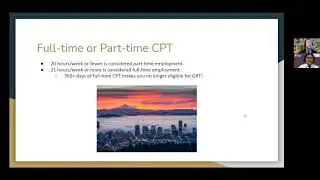 CPT/OPT Portland State Univertity