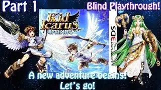 [3DS]Kid Icarus Uprising[Part1][Blind!] Lets DO THIS! live stream archive