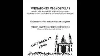 Felhívás a 2009 november 12-i performance-ra