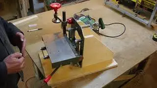 Самодельная долбёжка. Часть 1. Mortising jig. Part 1.