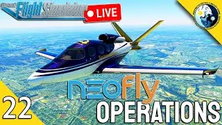 Virtual Aviation Series: My MSFS 2020 NeoFly Career | Say Intentions AI | Active Sky