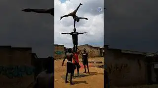 Looking at the world in a height with a different perspective | Bwengula Circus Kids