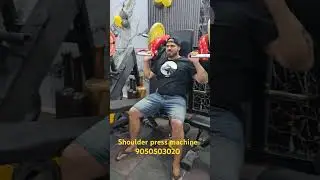 shoulder press machine call for oder 9050503020
