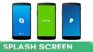 How to Create Welcome Screen in Android Studio  (Splash Screen) | Elum Technology
