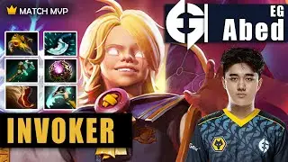 Invoker Mid | EG.Abed | ABED FAST HAND WOMBO COMBO INVOKER LOW CD BUILD | 7.31b Gameplay Highlights