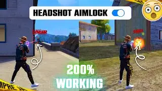 Headshot Aim Lock Trick | Free Fire Aim Settings | Perfect Aim Lock Trick | How To Improve Aim