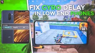 🔥Permanently GYRO Delay Fix 🚀 | BGMi PUBG How to fix Gyroscope not working problem in BGMi (No Root)