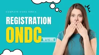 [ ONDC Seller Registration ] Mystore ONDC Seller Registration Process @Surajpaswnn