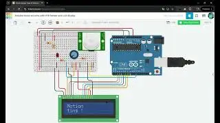 Arduino Home Security System | Tinkercad Simulation