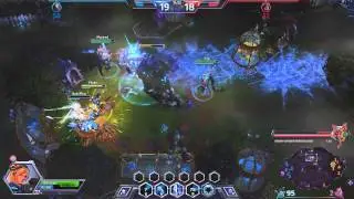 Heroes of the Storm - [Garden of Terror] - Nova gameplay w/ friends