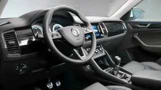 New 2017 Skoda Kodiaq - Interior footage