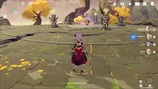 Tutorial Genshin Impact:  Puzzle - Camino del retiro.