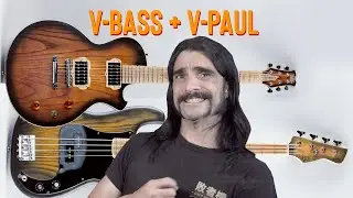 V-Paul la lespaul , V-bass la Precision Bass made in France ! fabrication guitare et basse